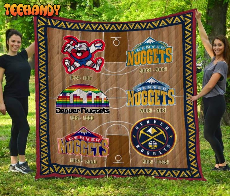 Denver Nuggets 3D Customized Quilt Blanket