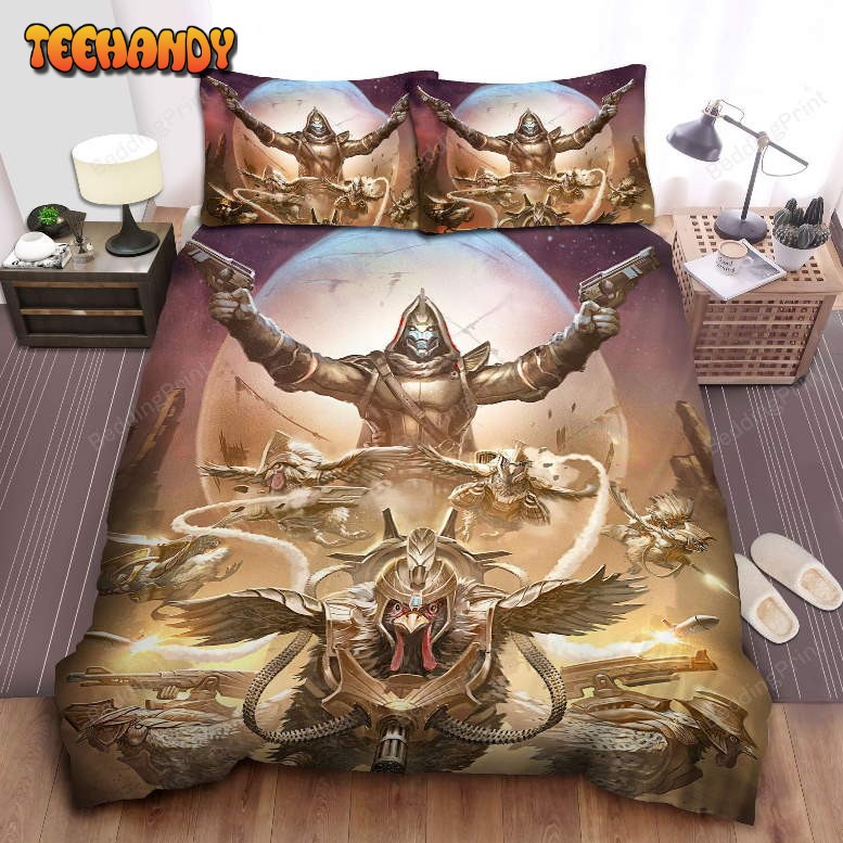 Destiny 2 Cayde 6 And Chicken Bedding Sets