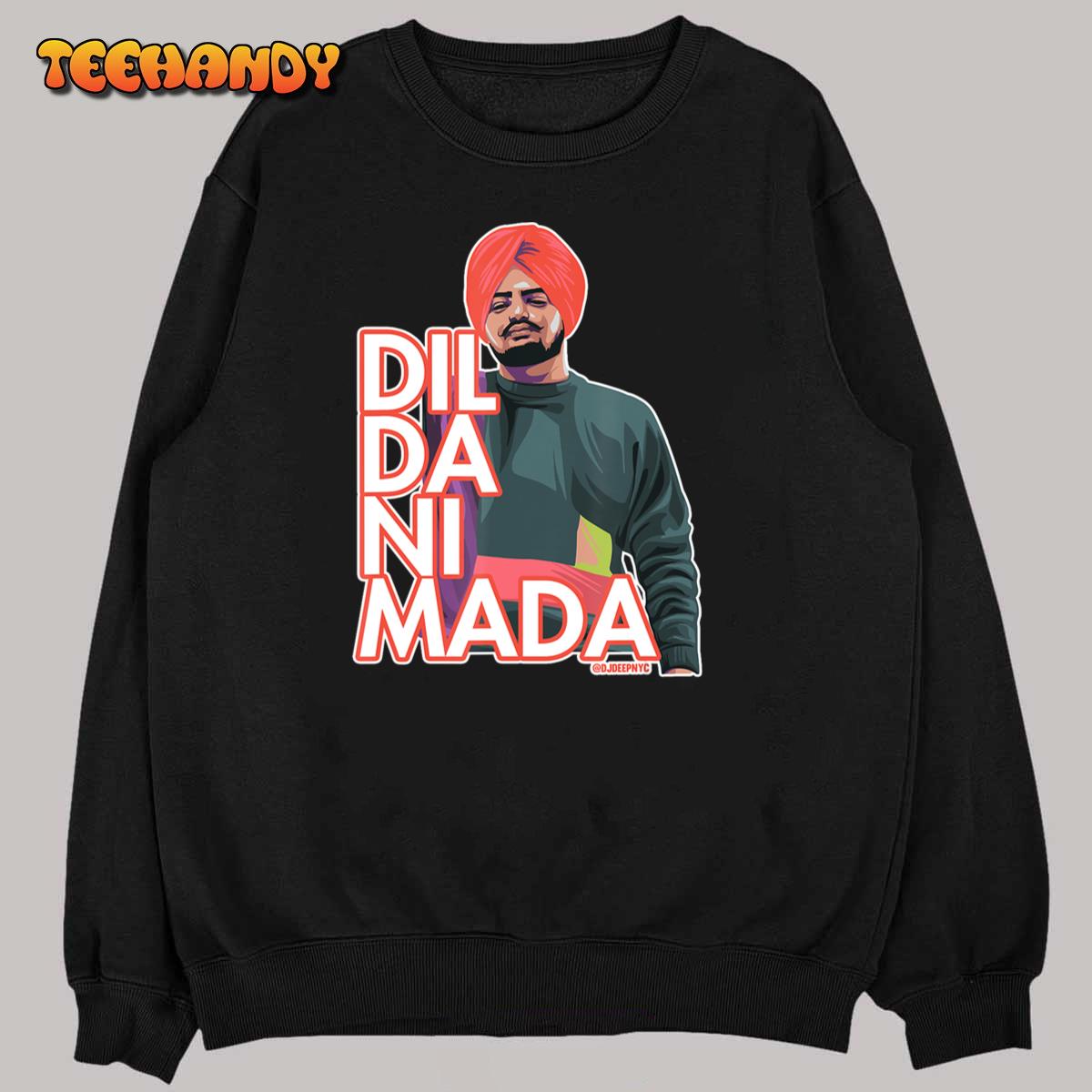 DIL DA NI MADA  Punjabi Pun  Music T-Shirt