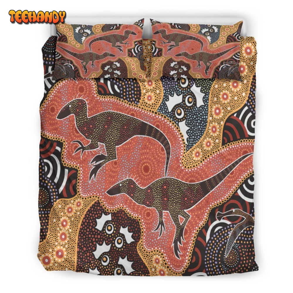 Dinosaur Bed Sheets Duvet Cover Bedding Set