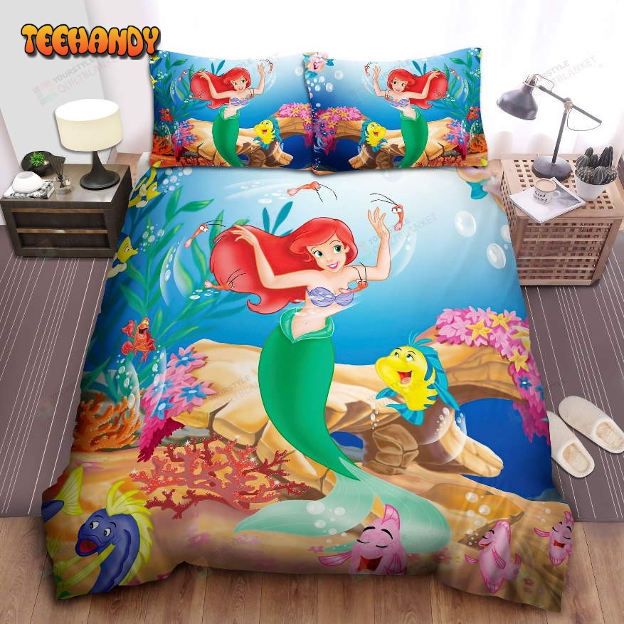 Disney Ariel The Little Mermaid Bedding Set