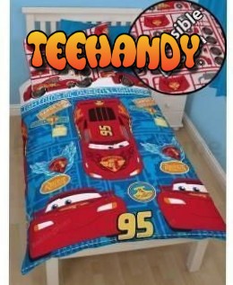 Disney Cars Deconstructed Single Bedding Set