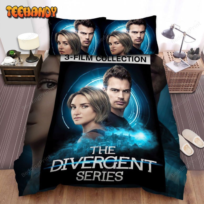 Divergent The Blue Smoke Bedding Set