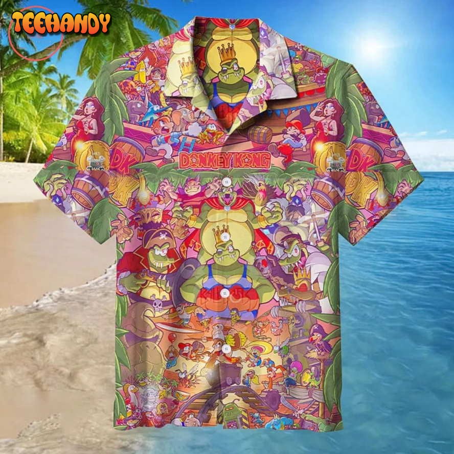 Donkey Kong Hawaiian Shirt