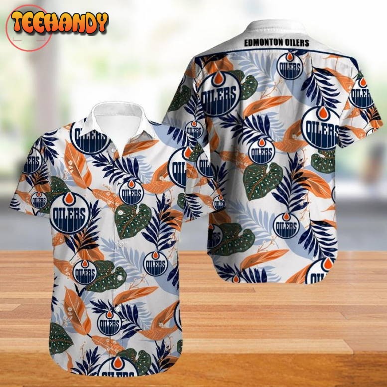 Edmonton Oilers Hawaiian Shirt