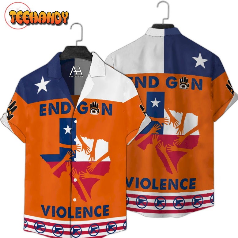 End Gun Violence Hawaiian Shirt