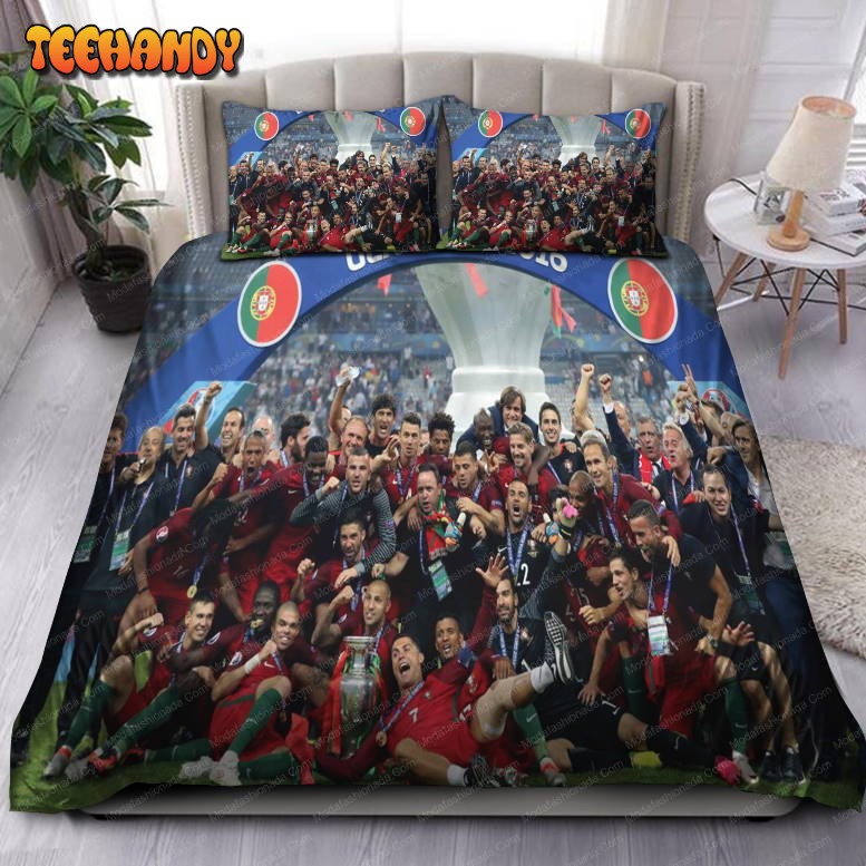 Euro 2016 Champions Portugal 47 Bedding Set