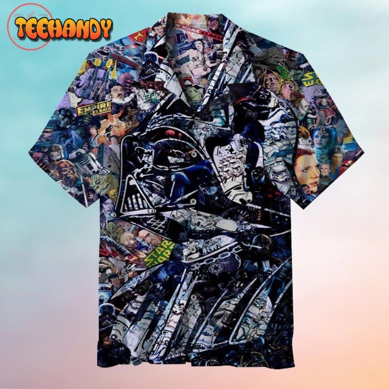 Falling into the dark side of the force Hawaiian shirt