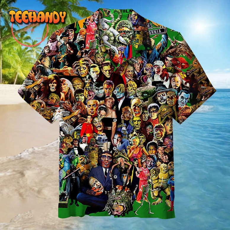 Famous Monsters of Filmland Hawaiian Shirt