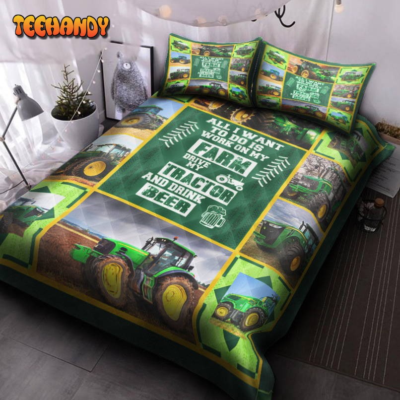 Farm.Tractor Bedding Set