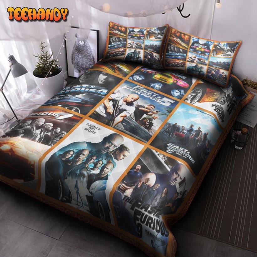 Fast And Furious Bedding Set