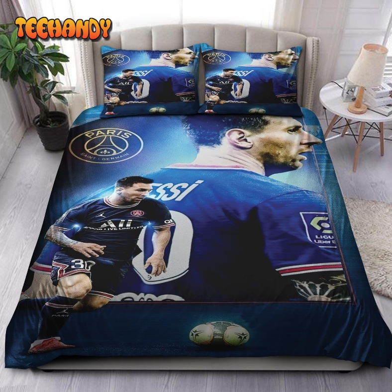 FC PSG Lionel Messi 08 Bedding Sets