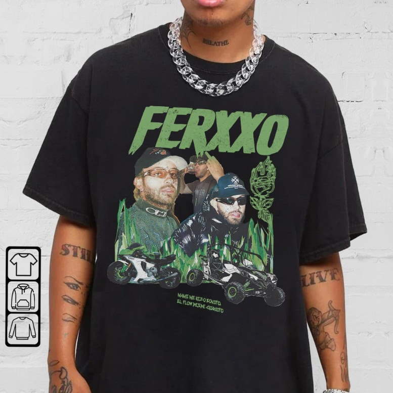 Feid Ferxxo Vintage Shirt, Feid Ferxxo Hip Hop 90’s Style Rap Retro T-Shirt