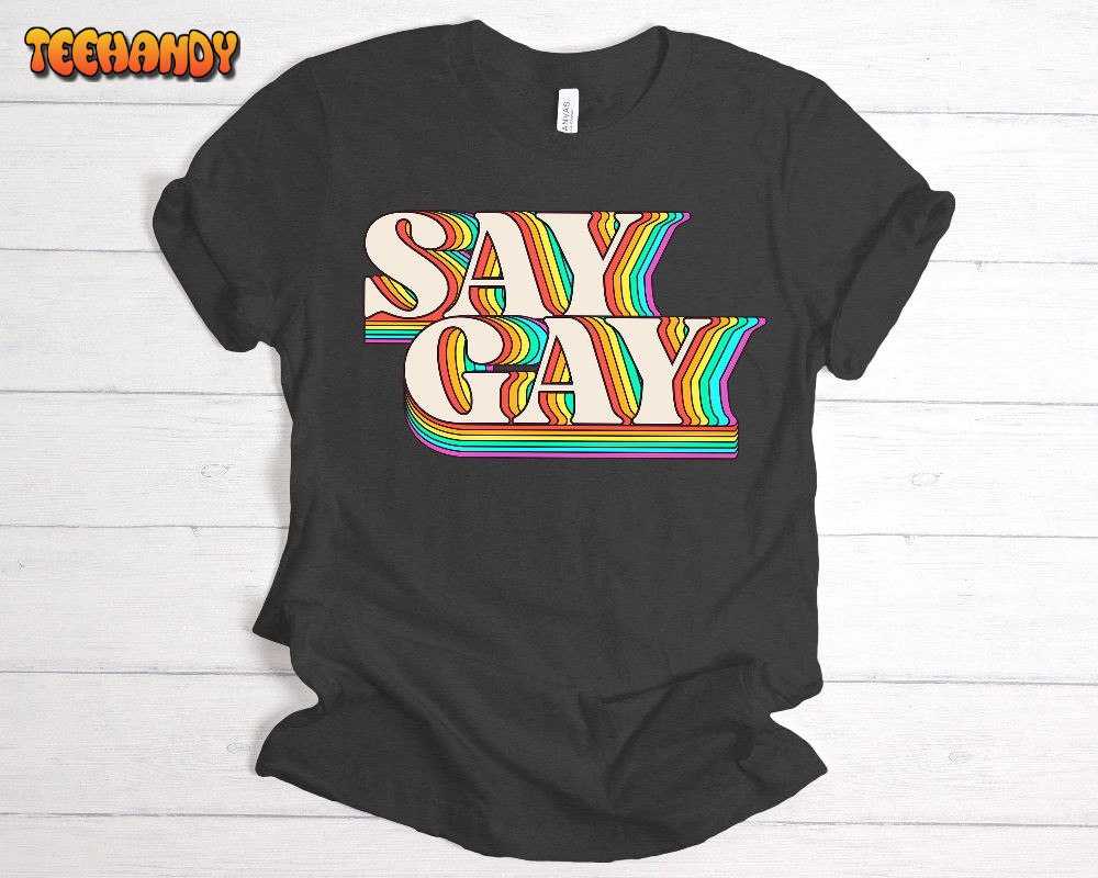 Florida It’s OK To Say Gay Shirt, Gay Rights T-Shirt, Human Rights Shirt