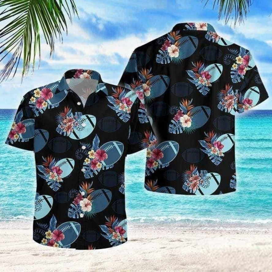 Football For Life Summer Vibe Tropical Hawaiian Shirt