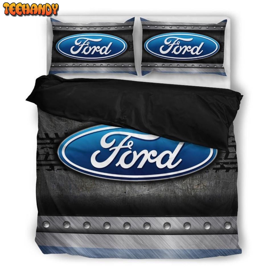 Ford Logo 3 Bedding Set