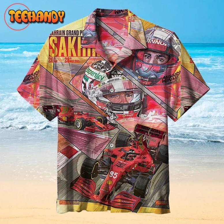 Formula 1 Hawaiian Shirt