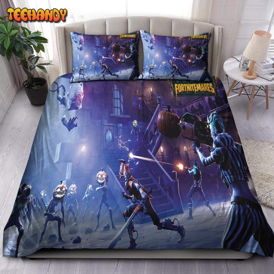 Fortnite Creative Gets Spooky Halloween Decorations Bedding Sets