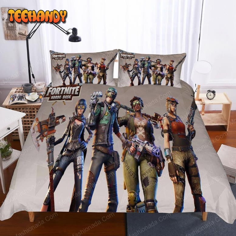 Fortnite Night Theme Digital Print Game Bedding Set