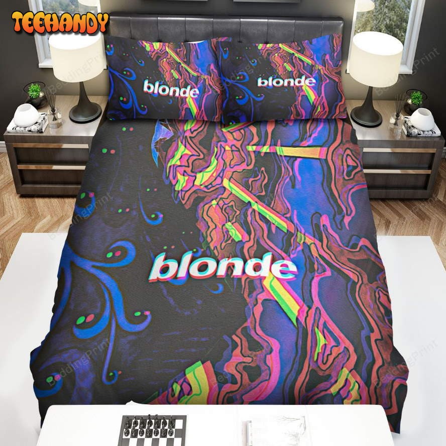 Frank Ocean Blond Album Abstract Art Bedding Set