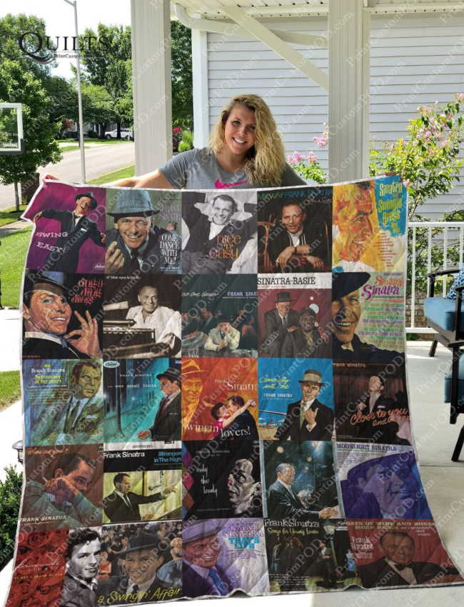 Frank Sinatra Albums For Fans Version 3D Quilt Blanket