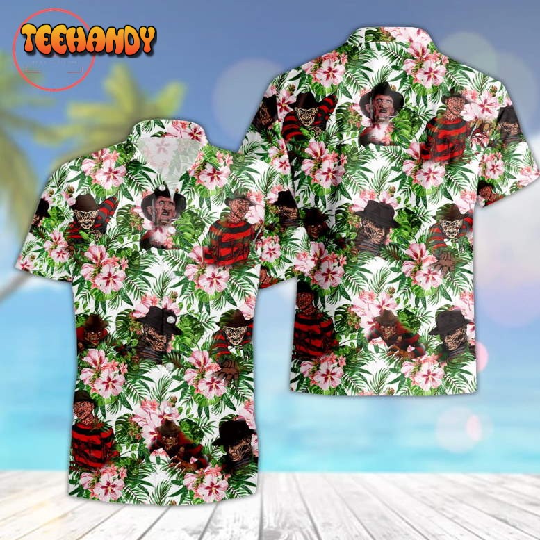 Freddy Krueger Horror Nightmare Hawaiian Shirt