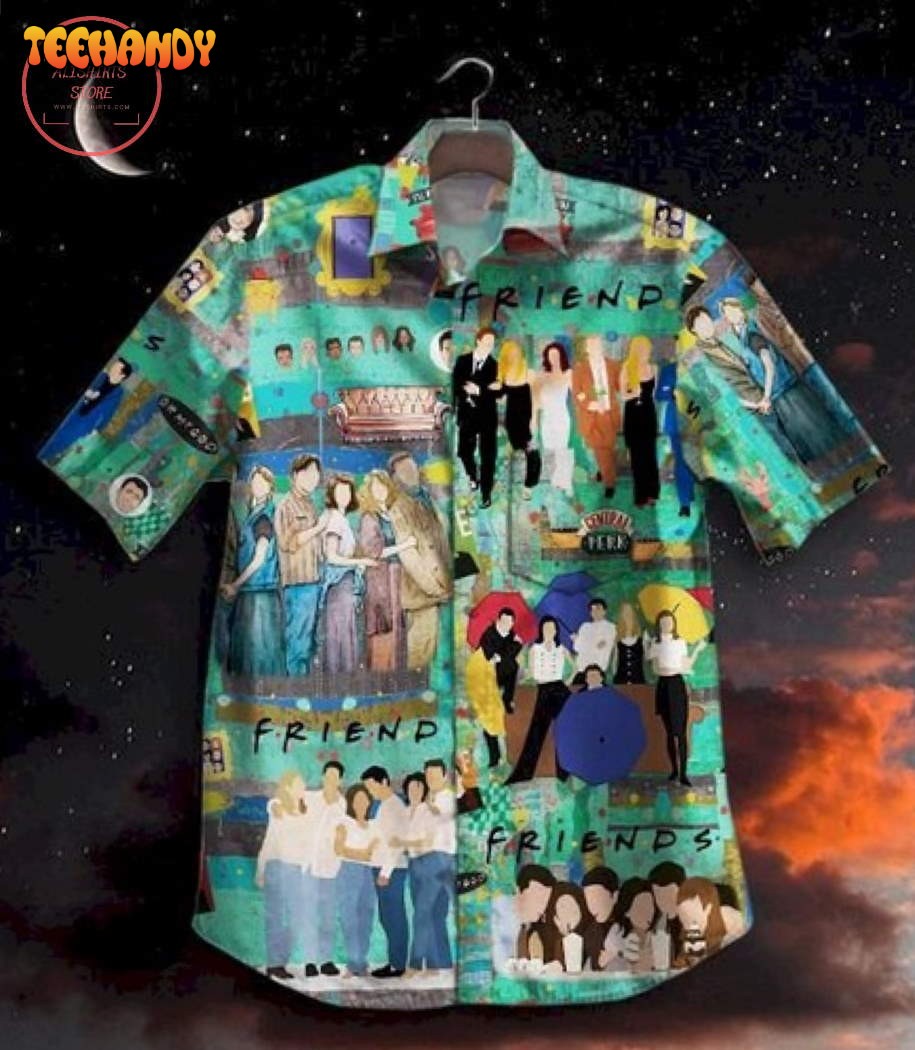 Friends Movie Vintage Short Sleeve Hawaiian Shirt