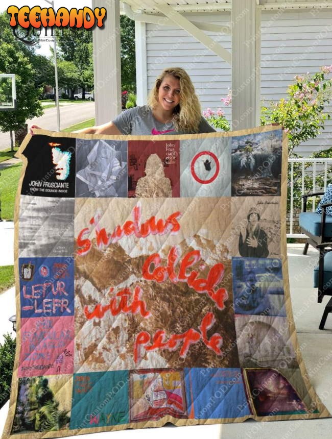 Frusciante Albums For Fans Version 3D Quilt Blanket