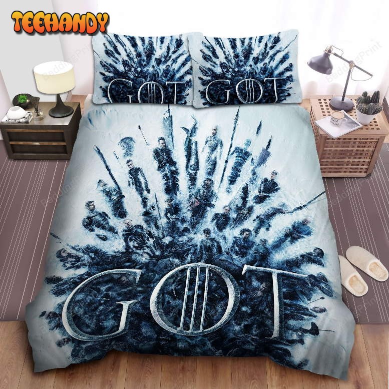 Game Of Thrones Characters In Snow Artwork Bedding Sets