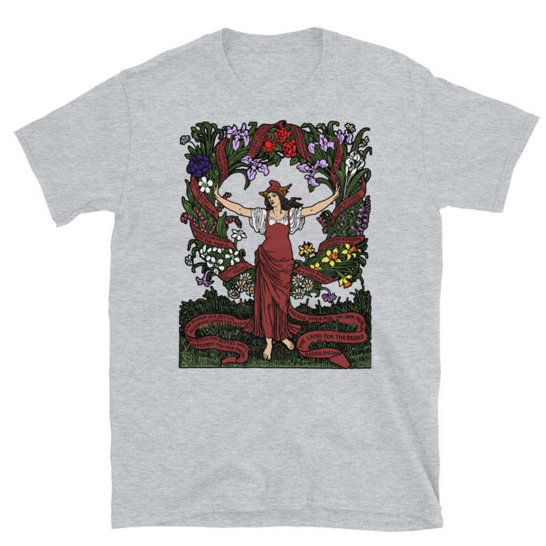 Garland For May Day In Color Propaganda T-Shirt