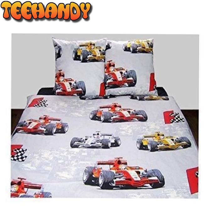 Generic Formula 1 Racing Car Bedding Set