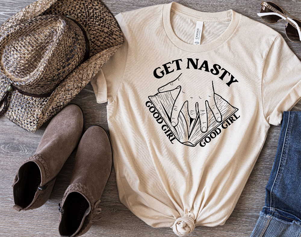 Get Nasty Good Girl Russ Tshirt, Good Girl Shirt