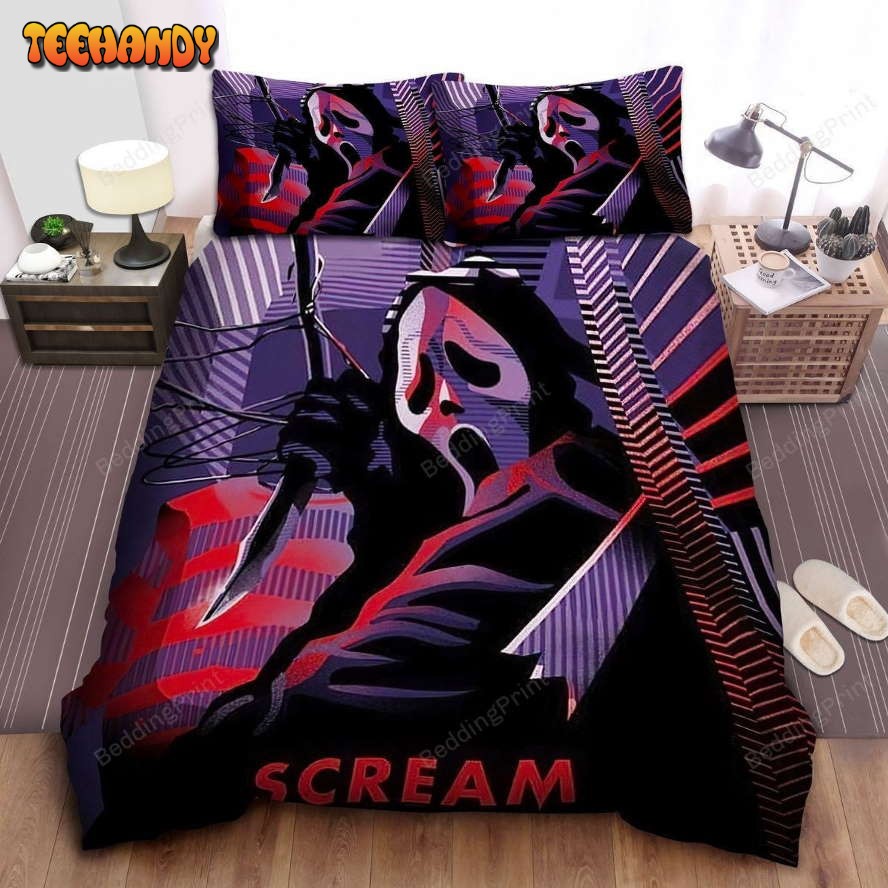 Ghostface In Scream Alternative Poster Bedding Sets