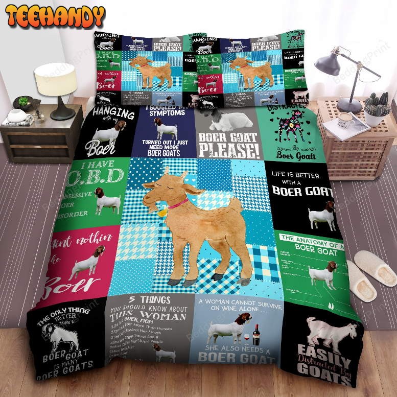 Goat Boer Goat Bedding Set