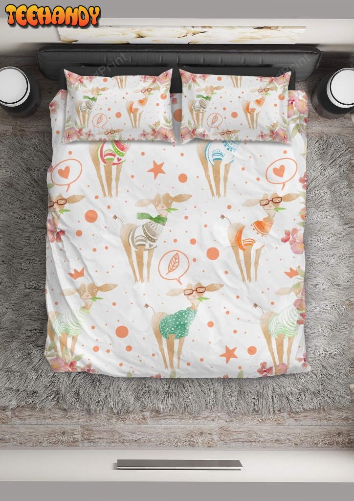 Goat For The Cutest Girl Bedding Sets