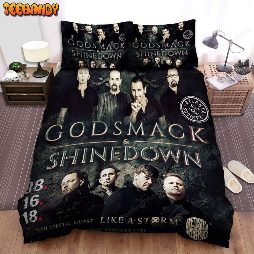 Godsmack And Shinedown Bedding Sets