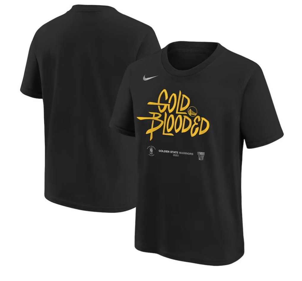 Golden State Warriors Youth 2023 NBA Playoffs Mantra T-Shirt