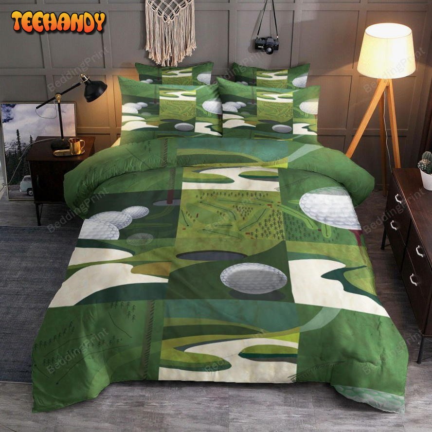 Golf Course Bedding Set For Fans