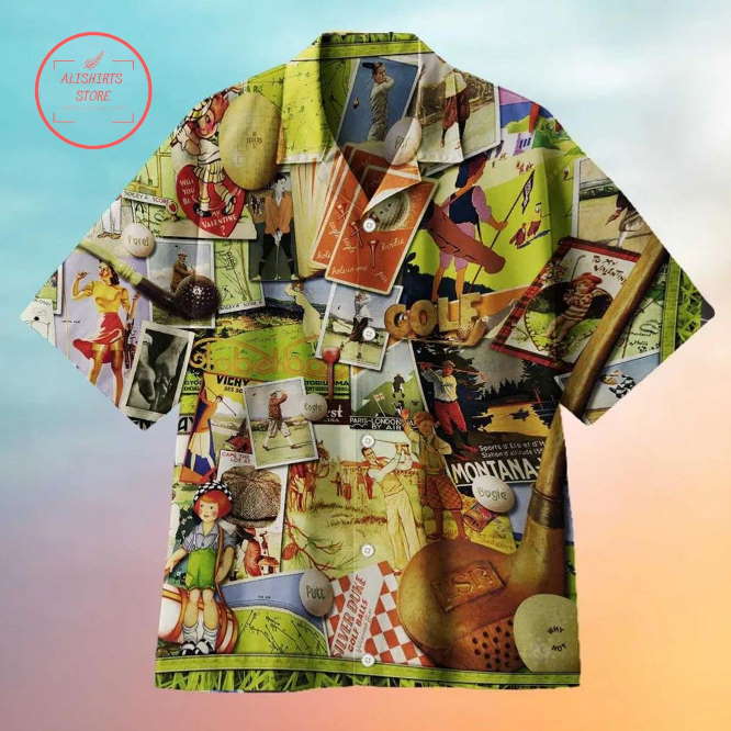 Golf Memories Hawaiian Shirt