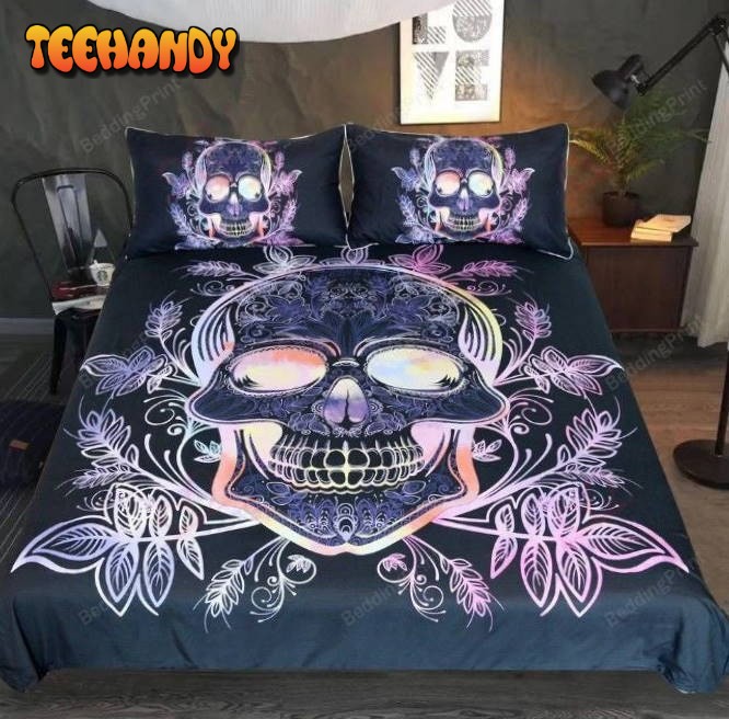 Gothic Skull Bed Sheets Duvet Cover Bedding Set