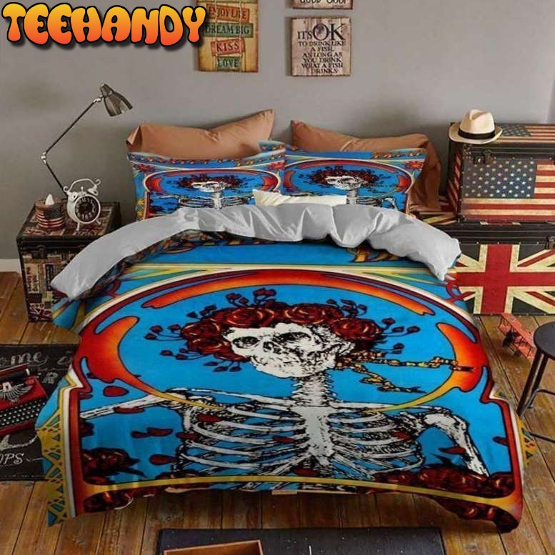 Grateful Dead American Rock Band Song Bedding Set