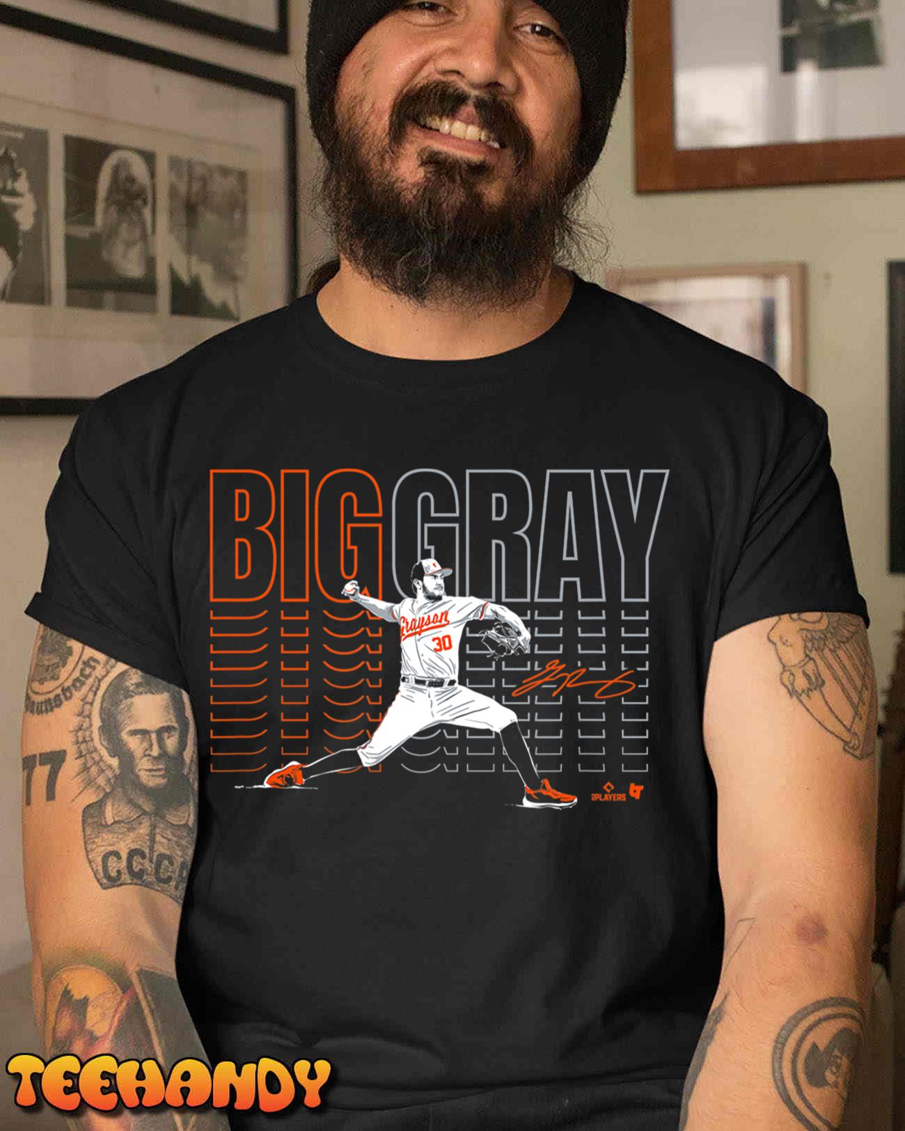 Grayson Rodriguez – Big Gray – Baltimore Baseball T-Shirt