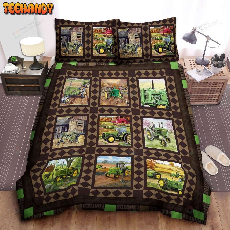 Green Tractor Farmer Life Bedding Sets