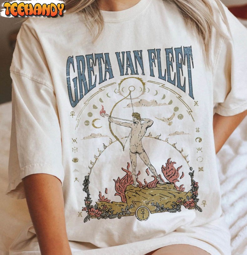 Greta Van Fleet Shirt , Strange Horizons Retro Unisex T Shirt Hoodie