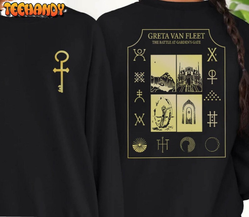 Greta Van Fleet Shirt, The Battle At Garden Unisex Hoodie