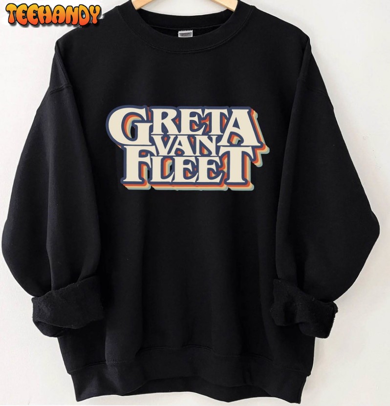 Greta Van Fleet Sweatshirt, Retro Unisex Hoodie