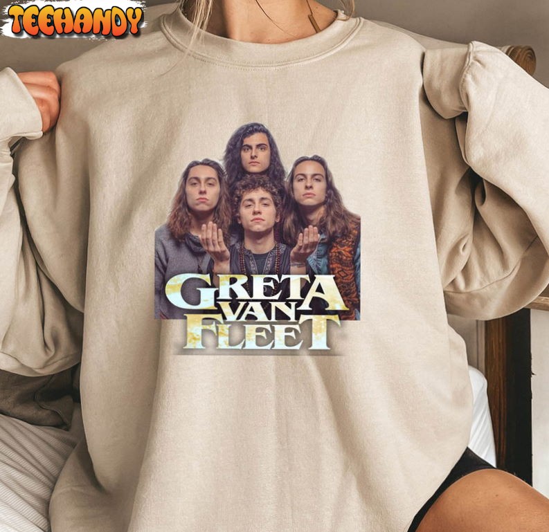 Greta Van Fleet Tour Shrit, Retro Greta Van Fleet Unisex T-Shirt