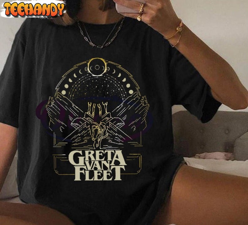 Greta Van Fleet Vintage Shirt, Trending Unisex T Shirt Hoodie