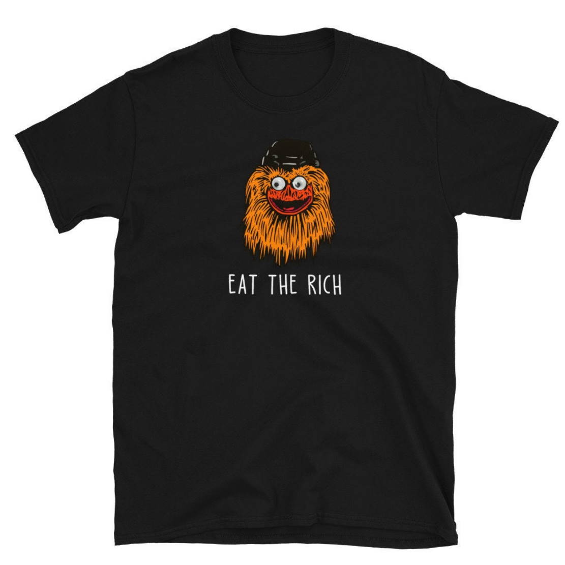 Gritty Funny Socialist Shirt, Philadelphia Eat the Rich liberal shirt