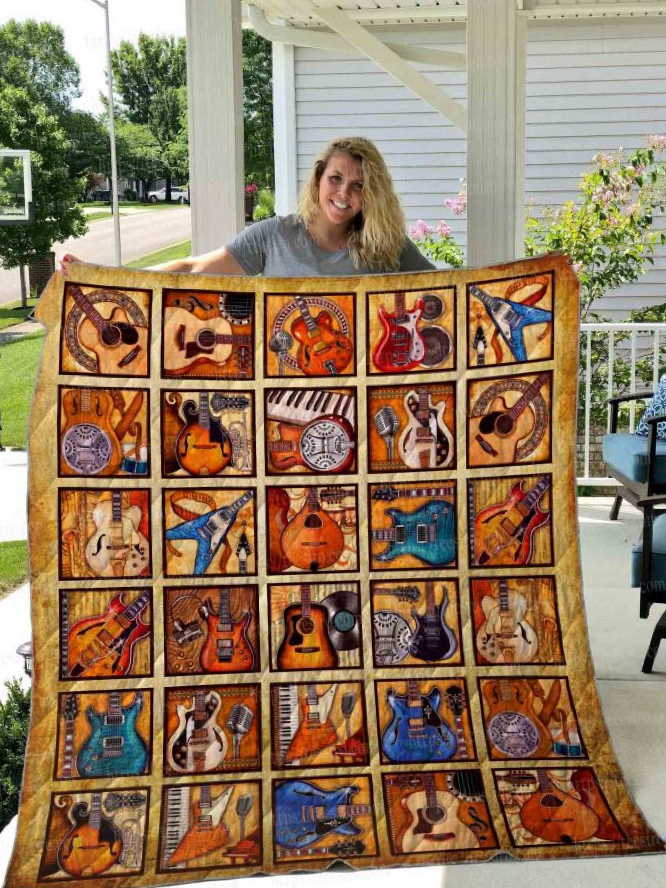 Guitar Kill This Love 3D Quilt Blanket